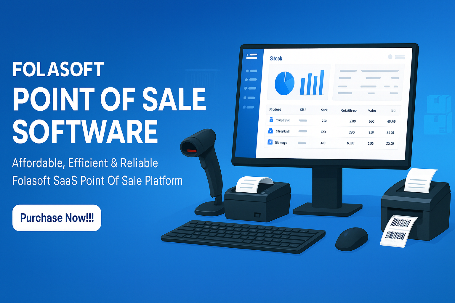 Folasoft SaaS Point of Sale - Platinum Version